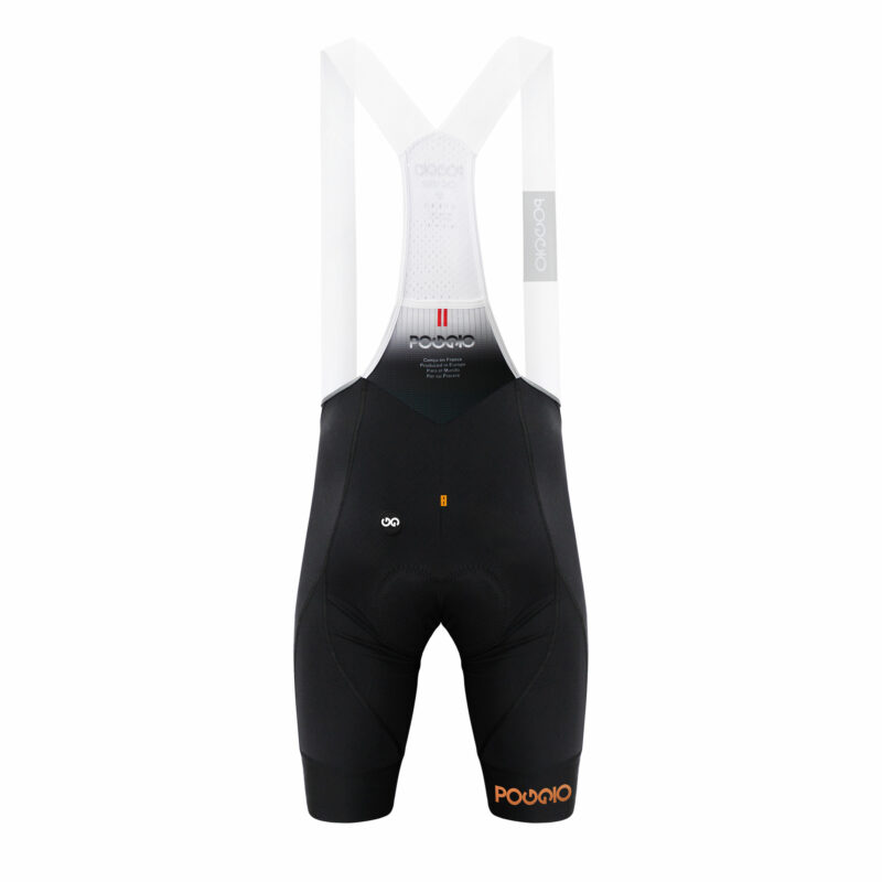 Poggio Cycling Bib Short - Intense Black - Copper