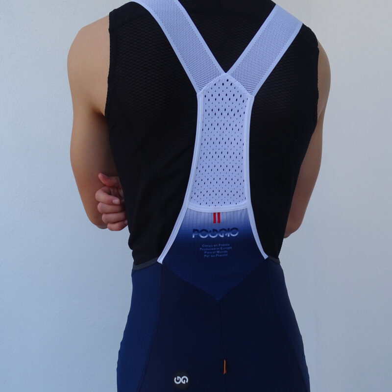 Poggio Cycling Jersey - Pure Blue/White